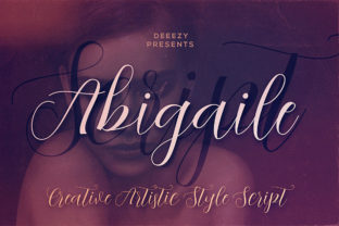 Abigaile Script: Elegant Handwritten Typography