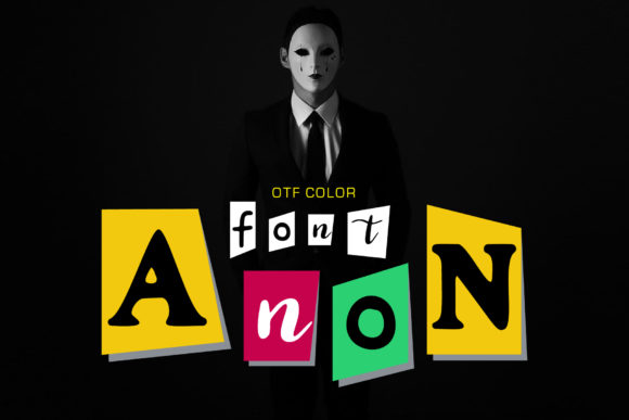 Anon: A Strategic Color Font for Distinctive Visual Communication