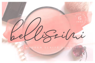 Bellissimi: The Handwritten Font That Feels Like a Love Letter