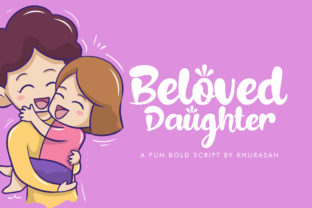 Beloved Daughter: A Handwritten Font with Purposeful Charm
