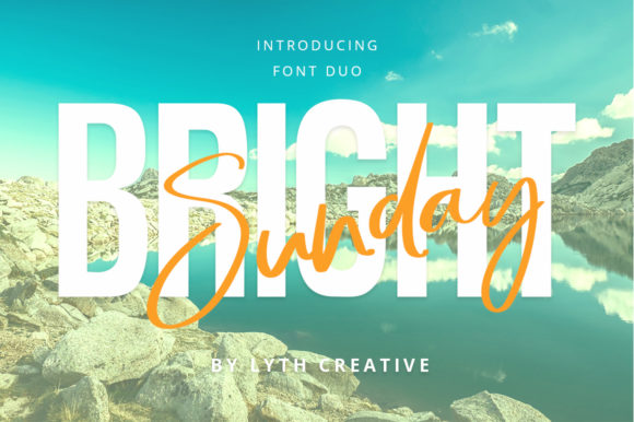 Bright Sunday: A Font Duo That Feels Like a Thoughtful Design Choice