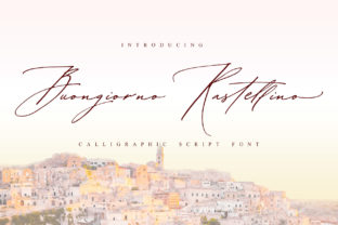 Buongiorno Rastellino: Elegant Handwritten Simplicity