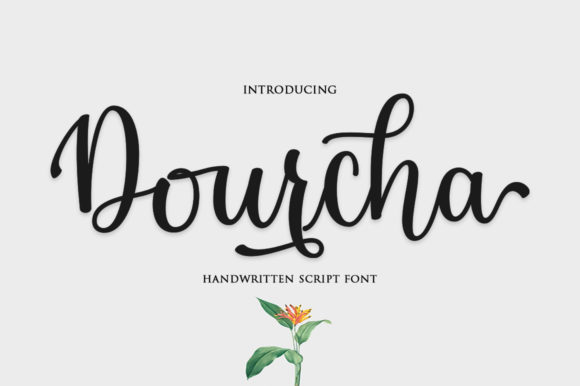 Dourcha: A Modern Script Font with Personality