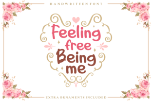 Feeling Free Being Me: A Playful Script Font
