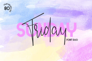 Friday Sunday Duo: Script + Sans Serif Harmony