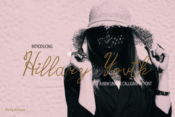 Hillary Youth: Elegant Handwritten Font for Authentic Branding