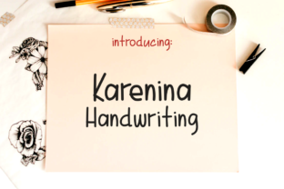 Karenina Handwriting: The Playful, Human Touch Your Designs Have Been Missing