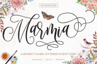 Marmia: A Hand-Lettered Script Font Built for Meaningful Expression