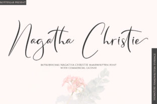 Nagatha Christie: A Handwritten Font That Feels Human in a Digital World