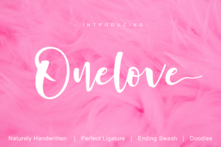 Onelove: A Handwritten Font with Heart and Clarity