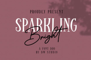 Sparkling Bright Duo: Where Modern Typography Meets Intentional Design