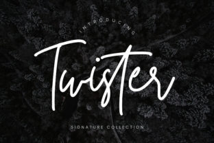 Twister Script: A Light Handwritten Font with Authentic Charm
