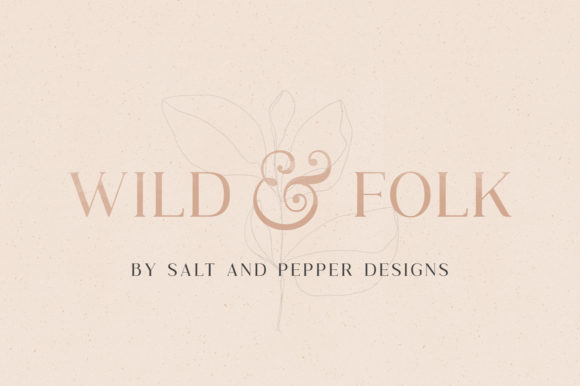 Wild Folk: A Serif Font for the Ages